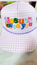 RESTOCK Purple Jesus Loves You Hat