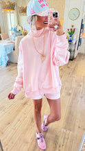 Ballet Pink Mockneck Short Set