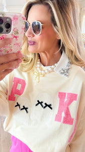 White Rhinestone Collar