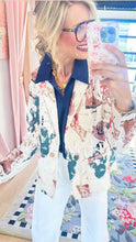 Ivory Multi Western Lace Detail Blazer