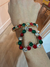Top Christmas Crystal Gold Bracelet
