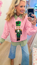 Leaf Green Gingham Button Down Top