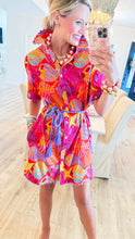 Uncle Frank Red Fish Dress