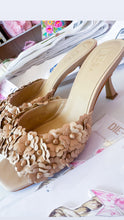 Nude Floral Heels