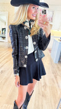 Black Sequin Jacket