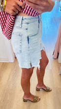 Light Denim Jean Shorts