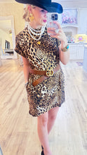 Leopard Tshirt Dress