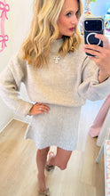 Oatmeal Sweater Skirt Set