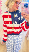 American Flag Sweater