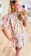Pink Multi Floral Mini Dress