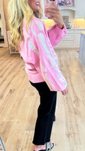 Queen of Sparkle Pink Skeleton Cardigan