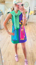 Queen of Sparkle Green and Purple Golf Dress