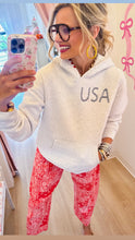 Red Bandana Print Barrel Jeans