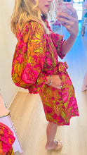 Uncle Frank Brown Floral A-Line Dress