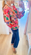 Ivy Jane Floral Crew Neck Sweatshirt