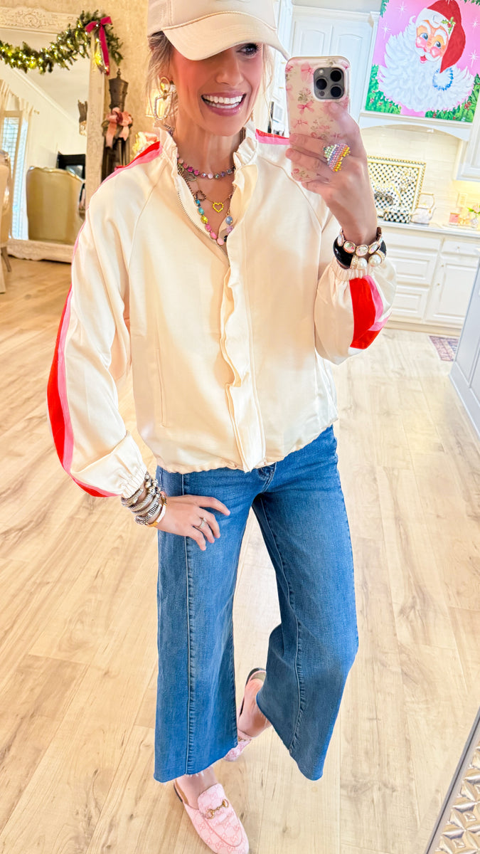 THML Cream Jacket – Charlotte Heart Boutique