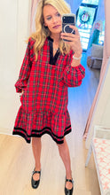 Red Plaid Sierra Dress