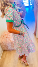 Multi Floral Button Up Maxi Dress