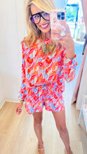 Deal of The Day Pink Fiji Breeze Pajama Short Set