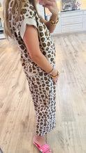 Leopard Print Scuba and Pants Set