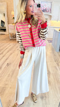 Cream Wide Leg Pants
