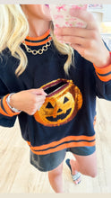 Queen of Sparkle Sequin Pumpkin Top