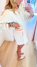 Deal of The Day Grey and Peach Short Set