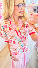 Pink Multi Mix Floral Print Blouse