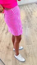 Pink Gingham Skort