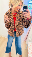 Leopard Faux Fur Jacket
