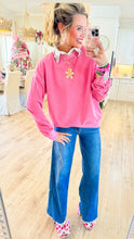 Fuchsia Fleece Sweatshirt