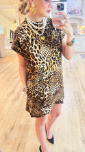 Leopard Tshirt Dress