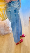 Vervet Super High Rise Crop Barrel Jeans