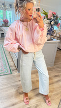 Deal of the day Light Denim Floral Detail Barrel Jeans