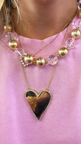 RESTOCK Big Love Gold Necklace