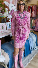 Sister Mary Pink Floral Print Midi Dress