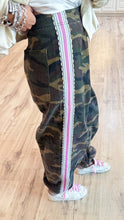 Camo Side Tape French Terry Knit Pants