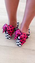 Betsey Johnson Black and White Floral Heel