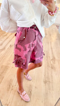 Pink Army Camo Cargo Shorts