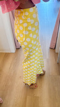 Yellow and White Polka Dot Pants