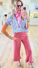THML Lobster Stripe Top