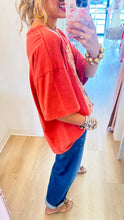 Boho Red Queen of Hearts Top