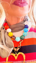 Rainbow Mix Beaded Necklace