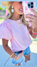 Pink Pearl Detailed Blouse