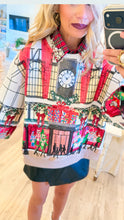 Queen of Sparkles Christmas Window Display Sweatshirt