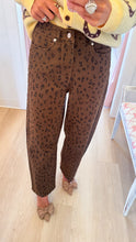 Leopard Print Wide Leg Pants