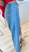 Chambray USA Patchwork Pants