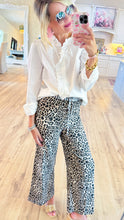 Off White Eyelet Lace Button Up Top