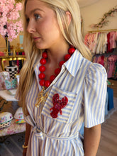 Sky Stripe Lobster Dress