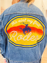 Denim Western Embroidered Jacket